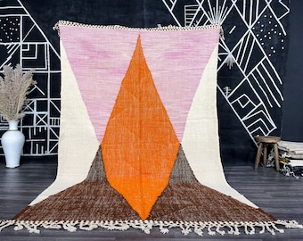 ARTISTIC KILIM Rug - Flatweave Kilim - Morocco rug - Flat Area Rug - rug for Bedroom aesthetic - Oriental rug - Custom Carpet .