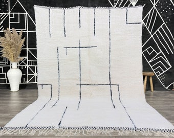 Elegant Beni Rug Custom Handmade area Rug  luxury Living Room Rug customized rug for living room Scandinavian Decor