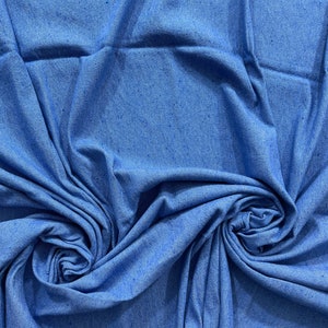 Blue Linen bedspread Natural linen bed cover Linen bed throw in various colors Linen counterpane Stonewashed linen quilt image 9