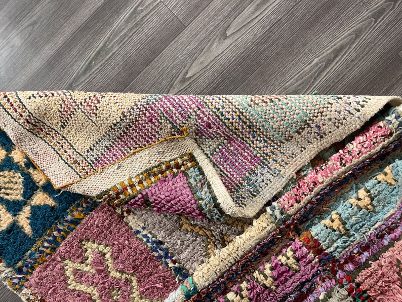 Multicolored Runner Rug, Hallway Rug, Moroccan Runner Rug, Abstract Runner Rug, Berber Runner Vintage, Azilal Runner Rug, Stair Rug, Teppich image 4
