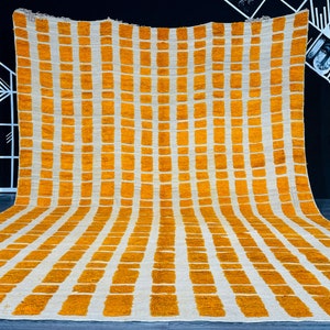 Large Area Rug, Modern Yellow Rugs, Taznakht Large Area Carpet, Moroccan Berber Rug, Free shipping rug