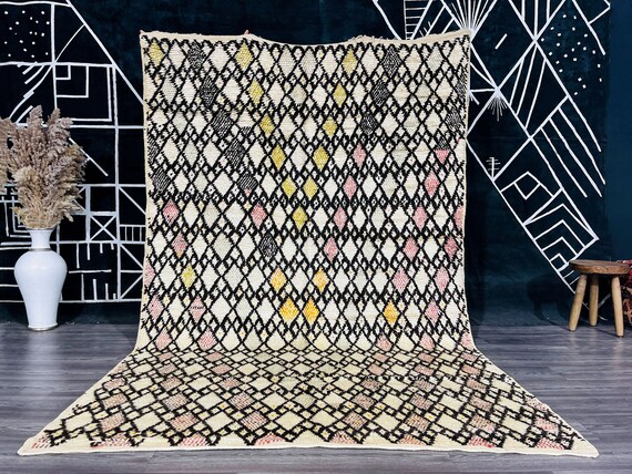 Finest Moroccan Contemporary Rugs, Authentic Rug bedroom, living room, nursery Rugs