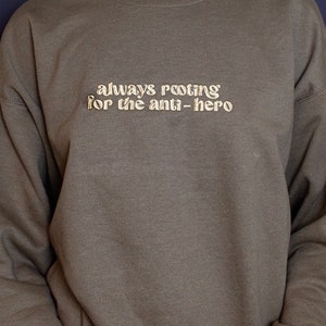 anti-hero crewneck