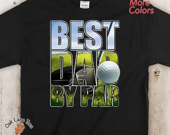BESTE VADER door par, golfshirt, grappig golf tshirt, golf T-shirt, golfen Tshirt, grappig golfshirt, golfshirt, vader shirt, papa golfshirt