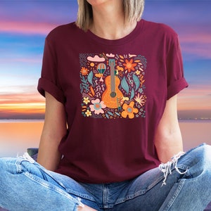 Music Festival Shirt,Music Lover Gift,Country Music Shirt,Guitar Shirt,Guitar tshirt,Guitar Player Gift,Festival shirt,Music Teacher Shirt