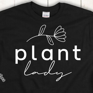 PLANT LADY Short-Sleeve Unisex T-Shirt,Plant Lady Shirt,Plant Lover Shirt,Plant Mom Shirt,Gardening Shirt,Botanical Shirt,Plant Lovers Shirt