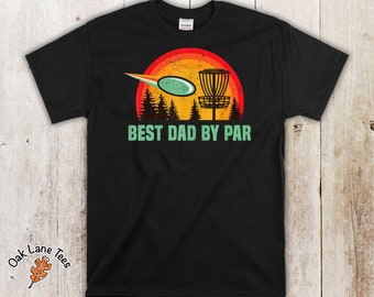 Koszulka BEST DAD BY PAR, Koszulka do disc golfa, Zabawna koszulka do disc golfa, Koszulka do disc golfa, Koszulka do disc golfa, Zabawna koszulka do golfa, Koszulka na Dzień Ojca