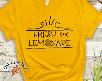 LEMONADE T-Shirt,Black Print,Fresh Lemonade,Lemonade Tee,Lemonade Tshirt,Lemonade t shirt,Summer Tshirt,Cute Tshirt,Lemonade Gifts,Cute Tee