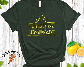 LEMONADE T-Shirt, gelbprint, frische Limonade, Limonade Tee, Limonade Tshirt, Limonade t Shirt, Sommer Tshirt, süße Tshirt, Limonade Geschenke, süße t
