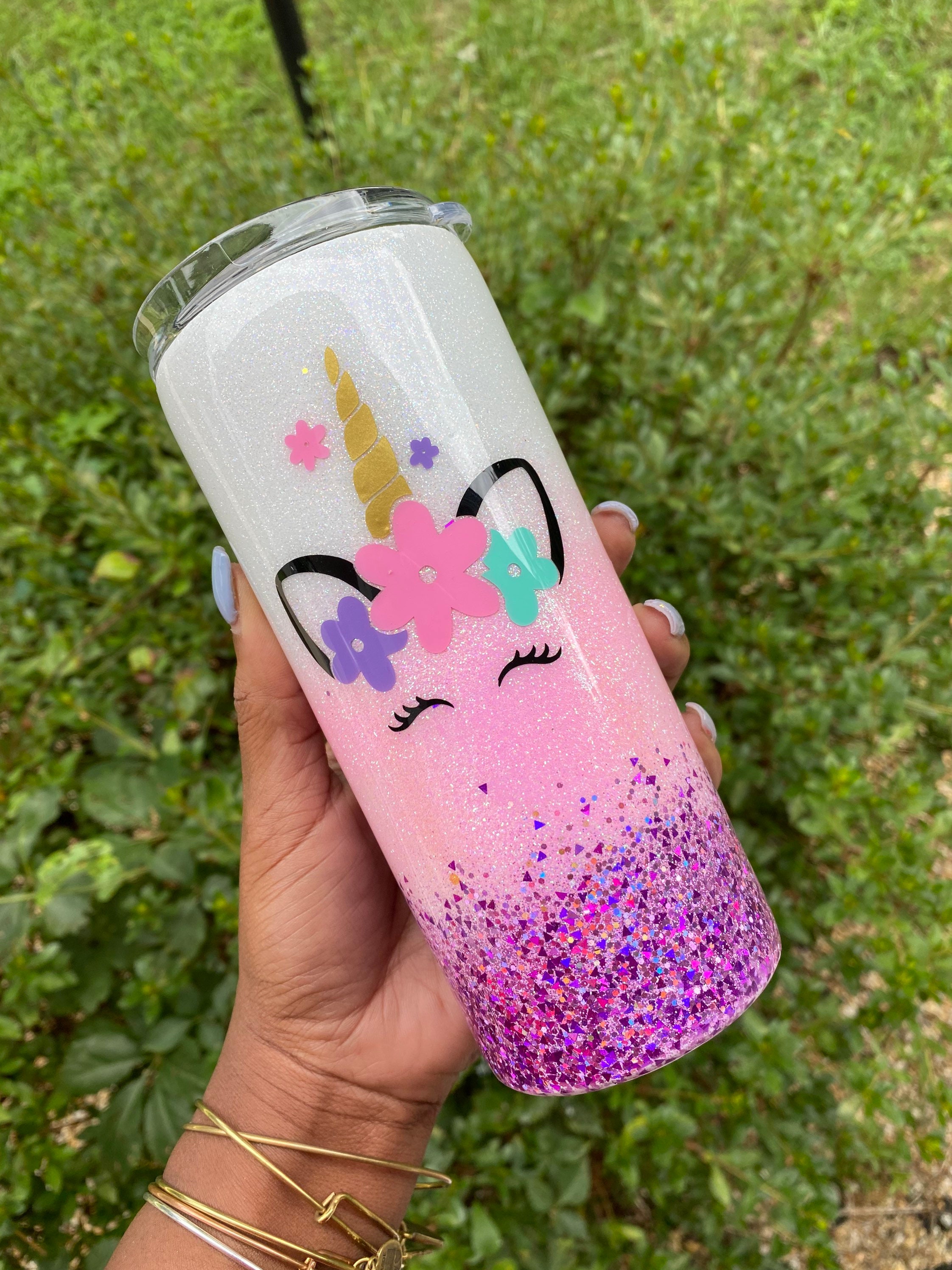 Custom Kids Tumblers Unicorn Tumbler Unicorn Tumbler for Etsy
