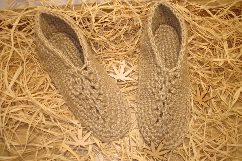 Hemp Sock Slippers by Hemp Made In UA.