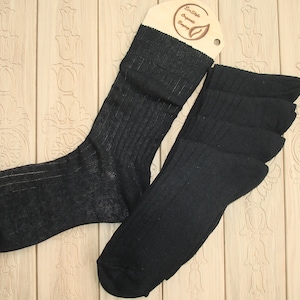 Set of 5 pairs men&#39;s socks.100% cotton socks.Socks are black,thin,summer,antibacterial.Socks size L,XL,XXL.Socks,wedding,elegant,business