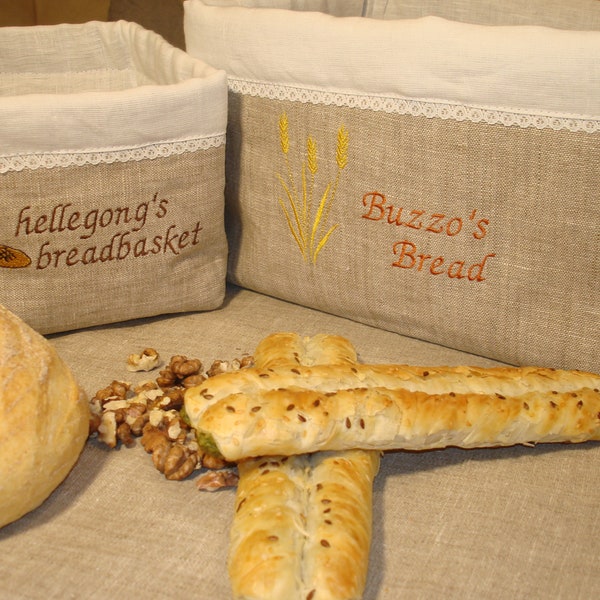 Bread Basket Etsy