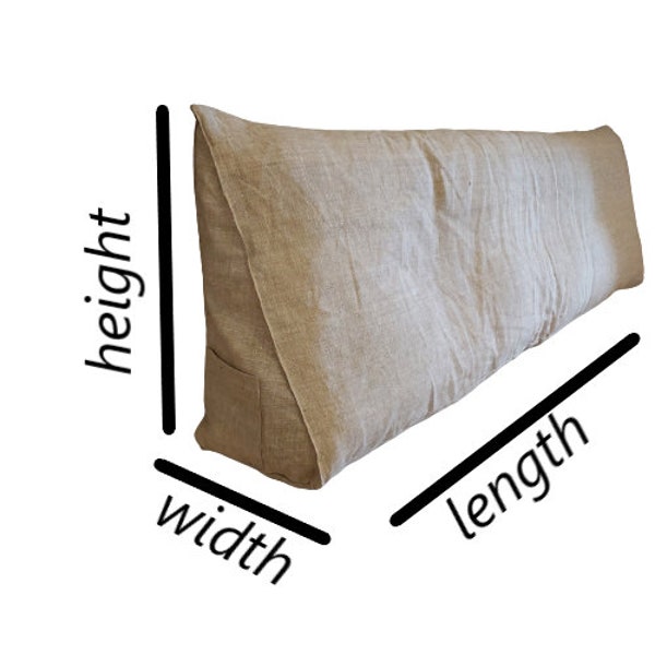 Wedge Pillow Cover Daybed Etsy