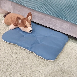 Organic hemp personalized pet bed.hemp dog bed.Washable pet bed.Eco-friendly,soft pet bed.lounger for pet.Hemp carpet,blanket for pets.gift