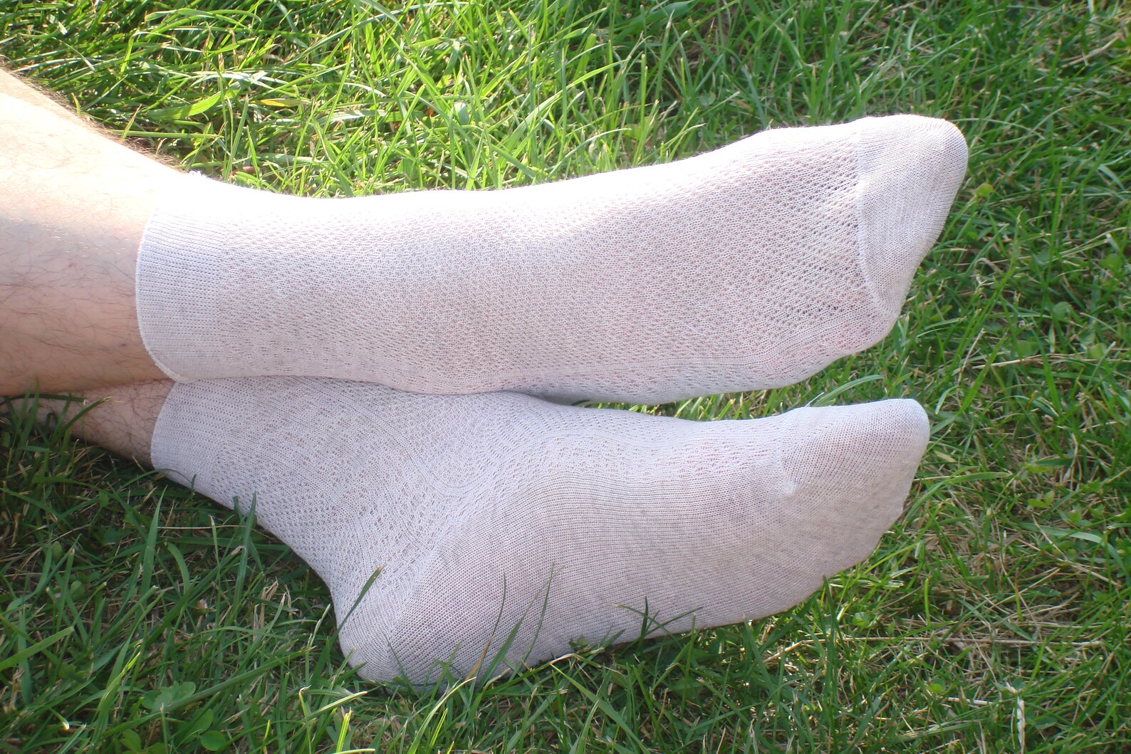 Set of 5 natural linen socks.Mesh socks for men and Etsy