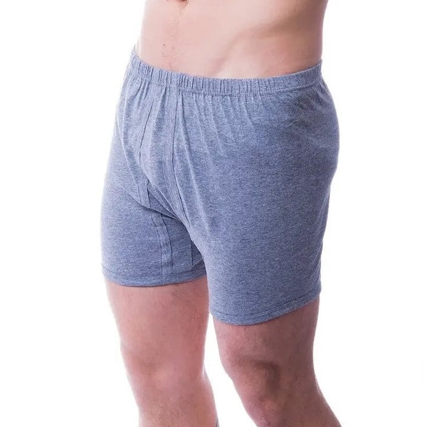 lot de 3 pièces. Boxer en lin, sous-vêtements en lin respectueux de l'environnement. Slip pour homme écru et non peint. Short de sommeil. Cadeau pour mari, père.