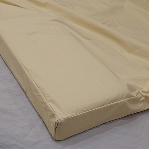 Linen sofa cover Futon cover Custom size Zippered cover Seat cushion cover Futon cover for a sofa Organic topper Different color