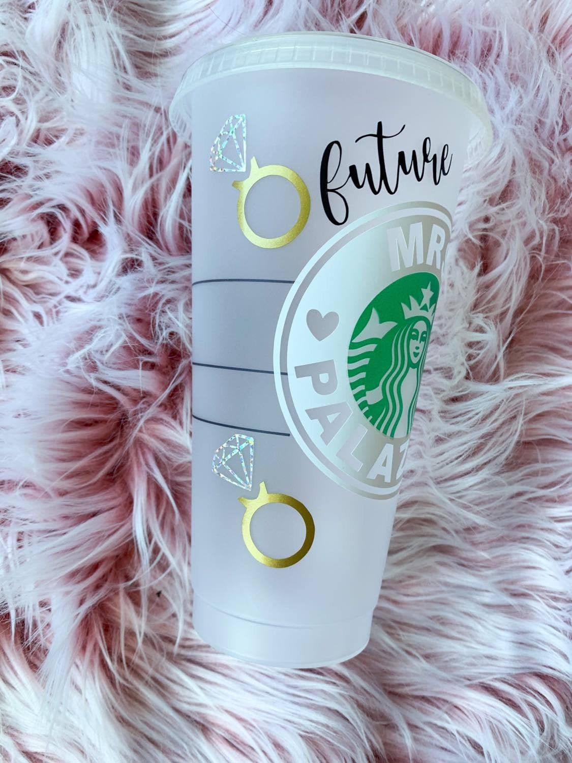 BRIDE STARBUCKS CUP|Engagement Gift|New Bride Gift|Bridal Cup|Engagme…