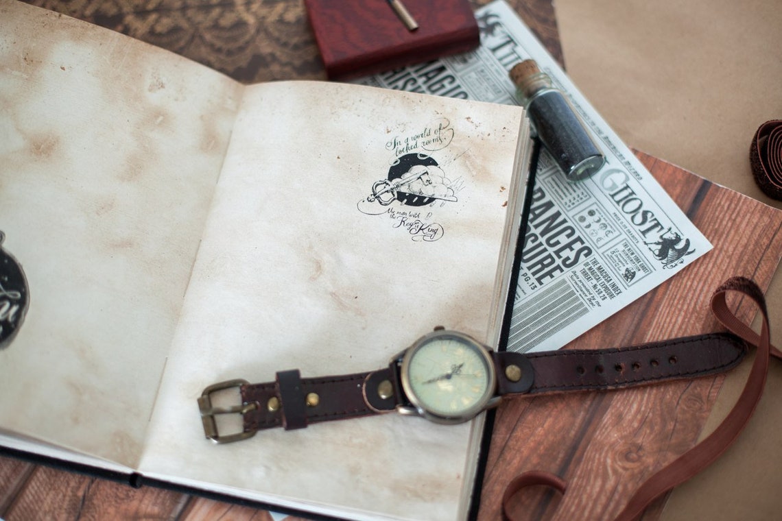 Notebook Sherlock Holmes in the form of a door with the | Etsy