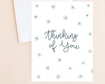 Thinking of You - Sympathy Card - Etsy