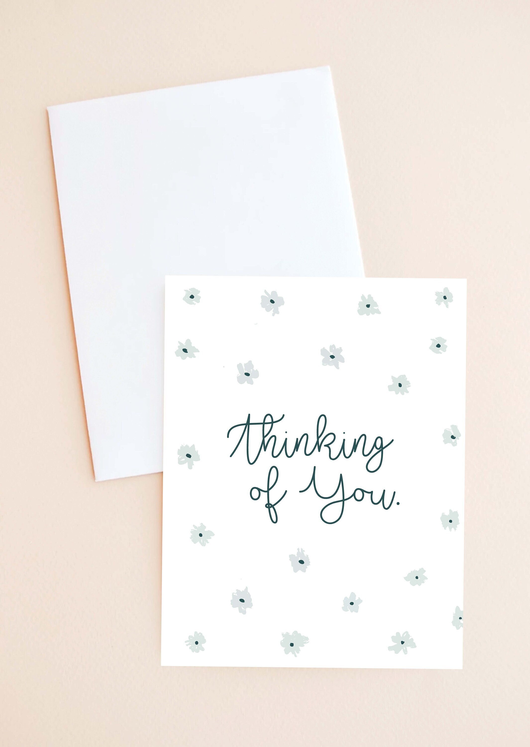 Thinking of You - Sympathy Card - Etsy