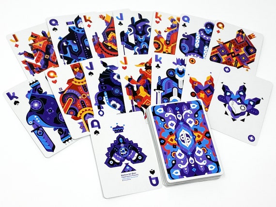 Unique Playing Cards Deck of Cards Hyperspace Royalty 