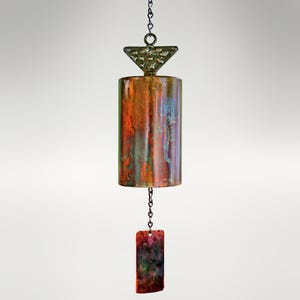 San Lorenzo Mission WindBell — Hand-Forged Earthy Garden Bell