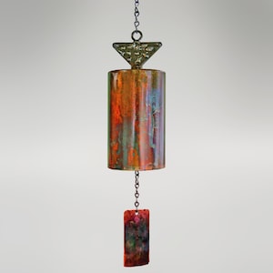 San Lorenzo Mission WindBell — Hand-Forged Earthy Garden Bell