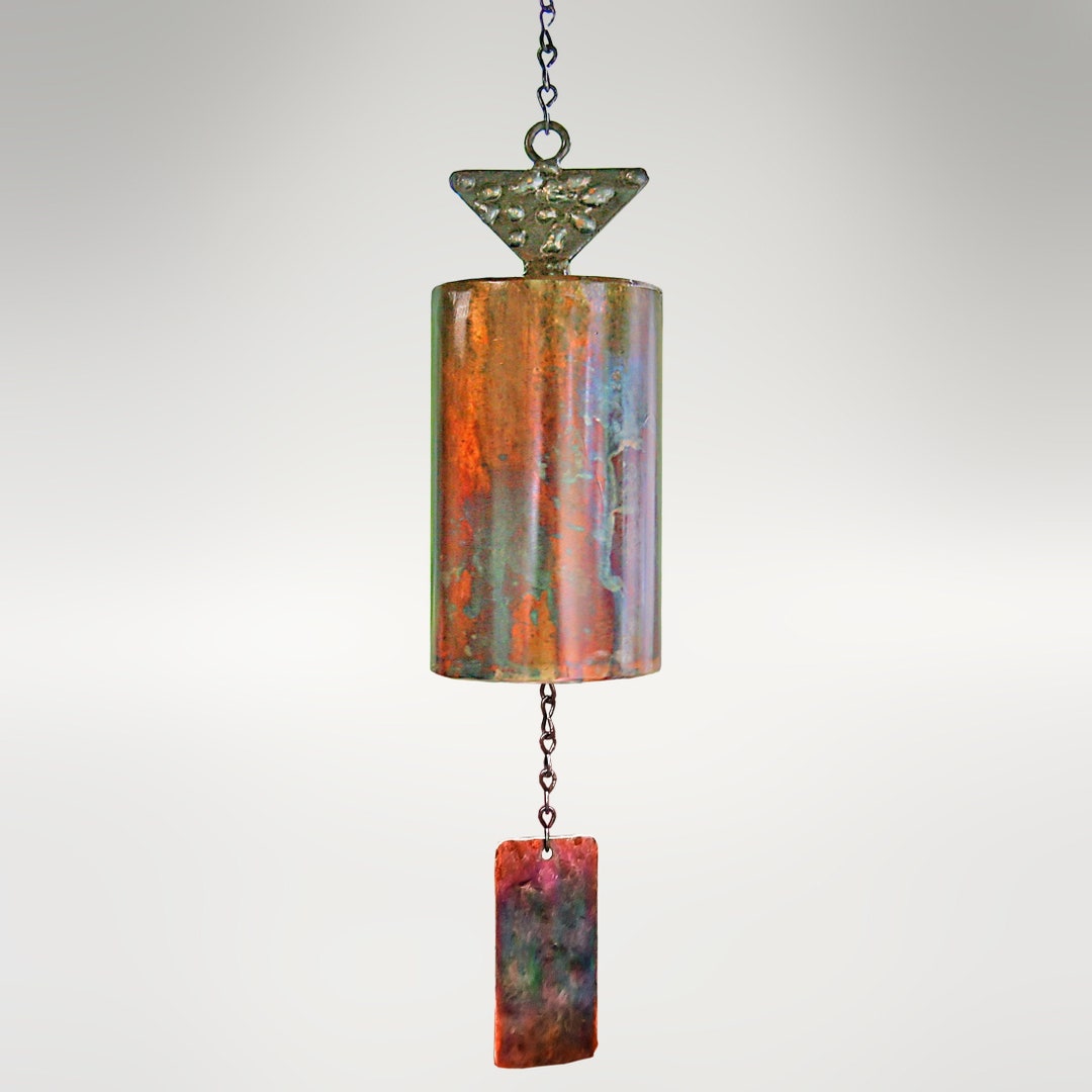 San Lorenzo Mission WindBell™ — Hand-Forged Earthy Garden Bell