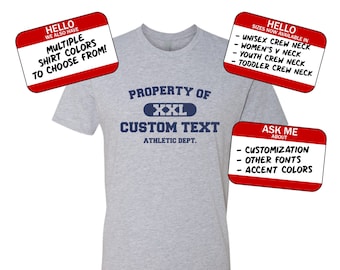 Custom Property Of Shirt