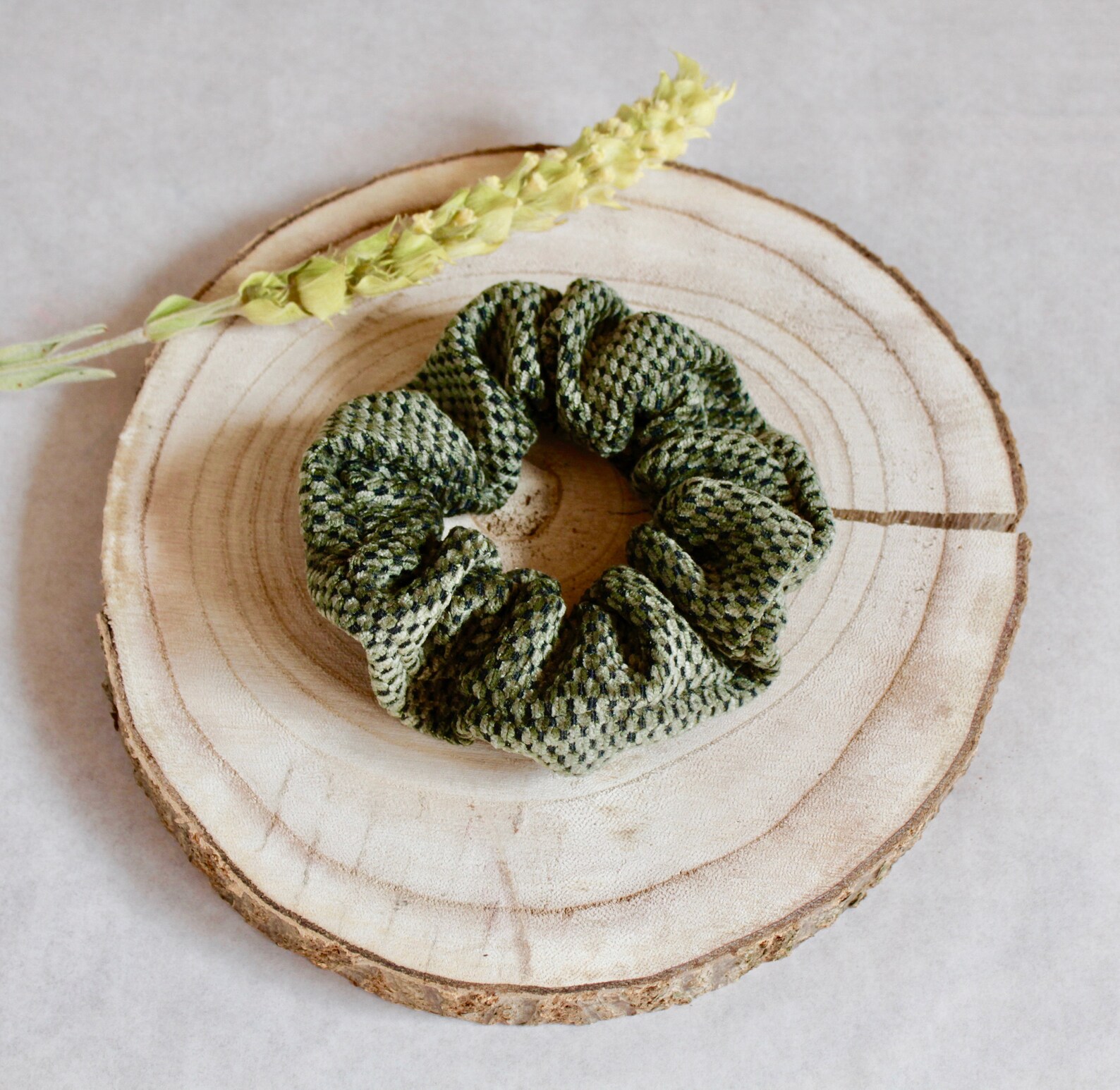Haargummi Scrunchies Mit Halstuch – Haarschonend, Dehnbar, Aus Weichem Stoff, 14–30 Cm