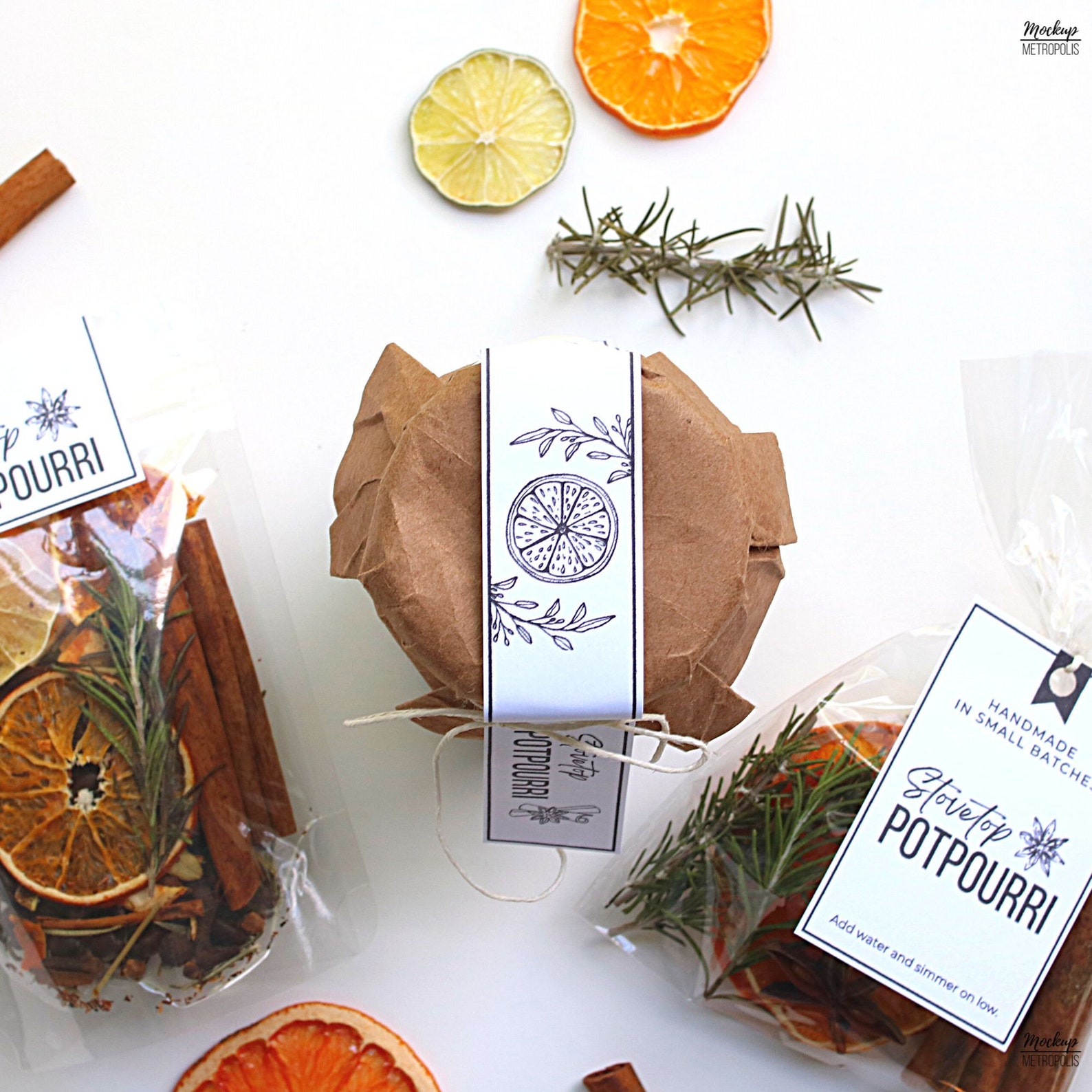 Simmering Potpourri Labels and Tags 3 Designs Handmade Etsy