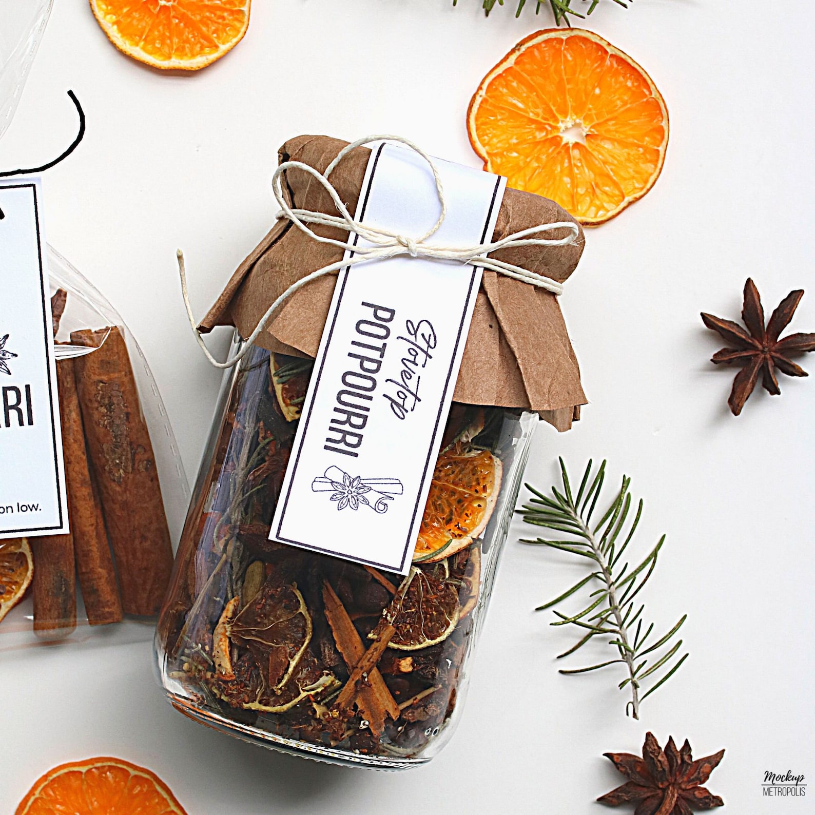 Simmering Potpourri Labels and Tags 3 Designs Handmade Etsy