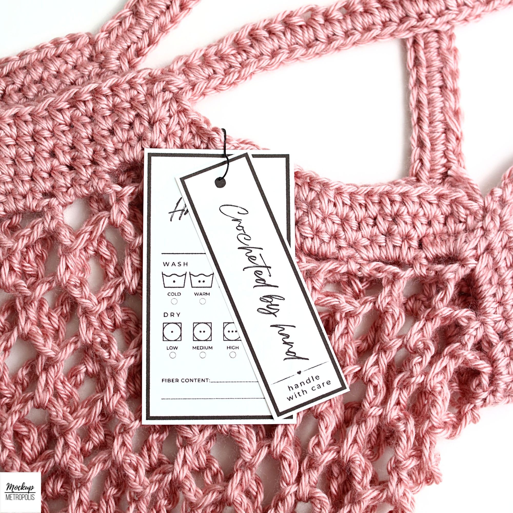 Tag for Handmade Item, Custom Leather Label, Handmade Crochet Tag, Cra –  Henry Design Studio