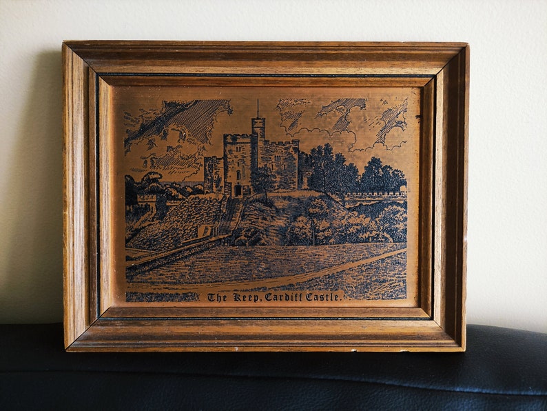 Vintage Copper Etching Coppercraft Pleasure Reproductions Etsy