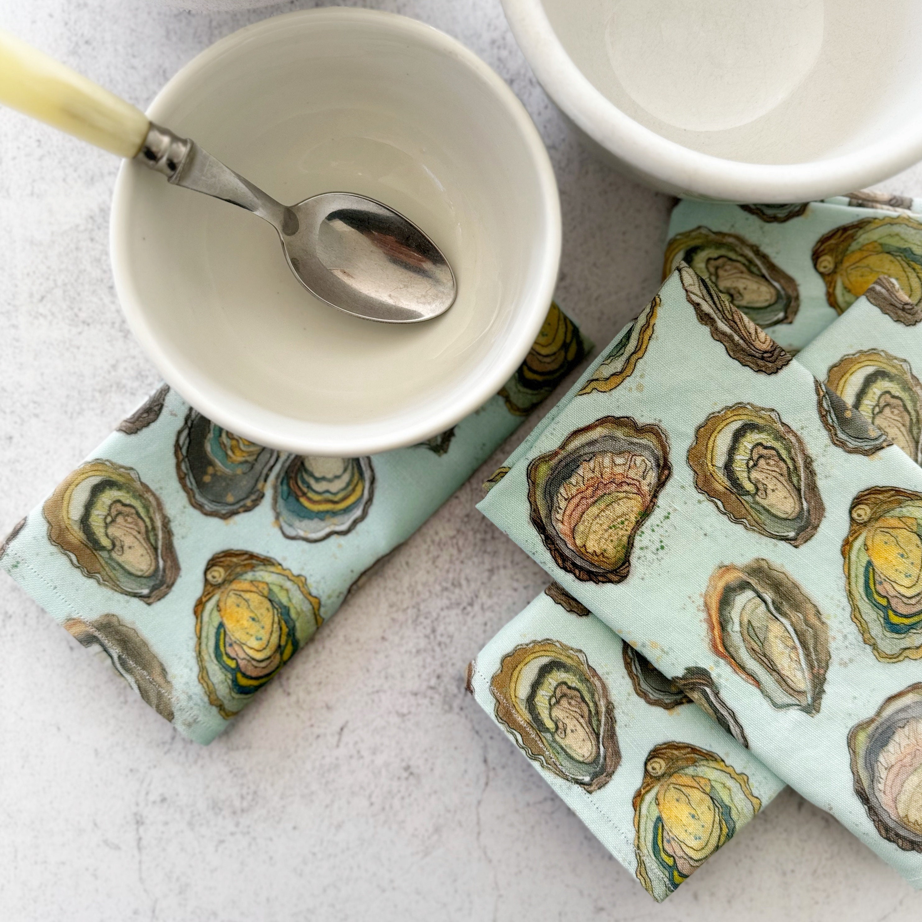 Cloth Innerware Oyster Linen-cotton Cloth Napkins | Dinnerware | Modern Farmhouse ...