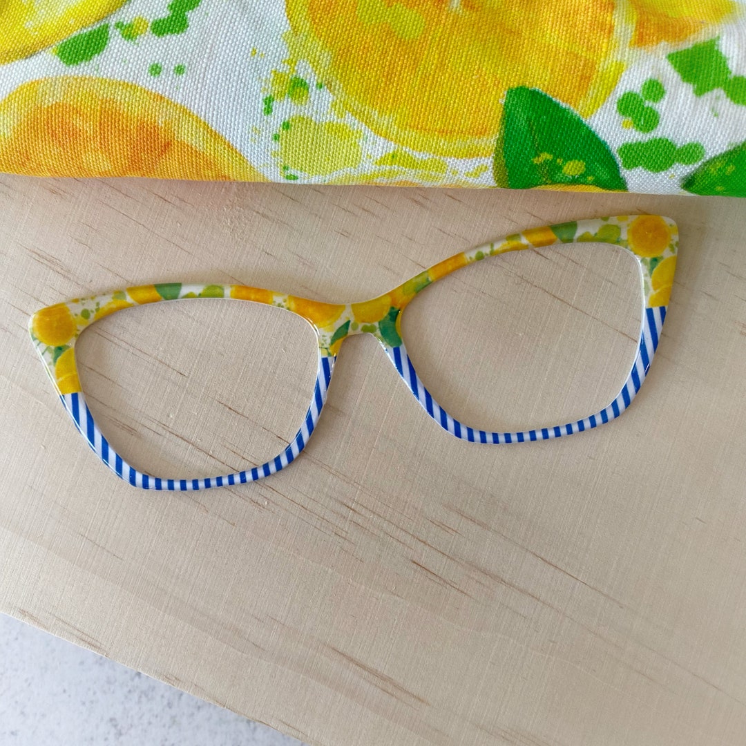 Citrus Splash Split Glasses Frame Topper all Frame Styles