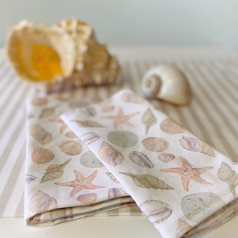 OwletteBleu Linen-Cotton Napkins - Thumbnail 4