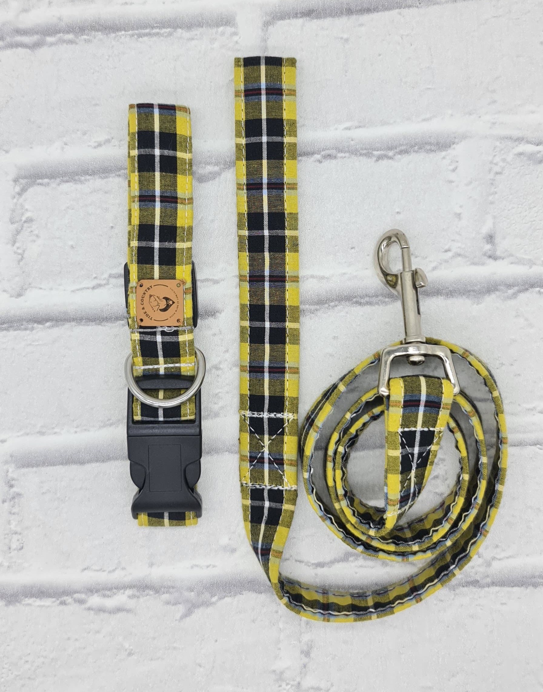 Cornish Tartan Dog Collar Etsy UK