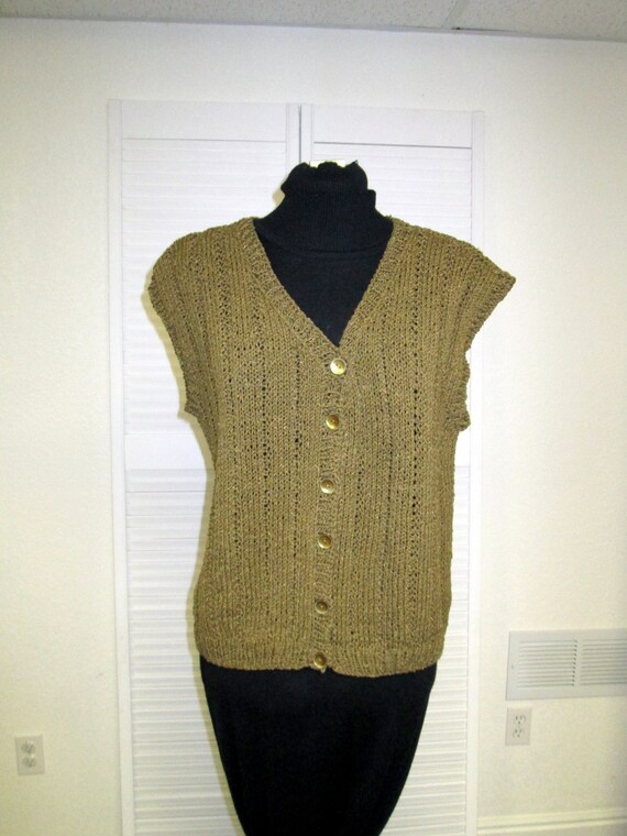 tweed sweater vest