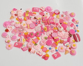 Decoden Cabs 10 Kawaii Words Baby Resin Cabochon #303a