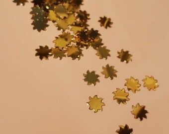 Gold Metallic Sun Celestial Witchy Glitter Confetti - Nail Art, Resin, Shakers, Tumblers, DIY, Crafts - Handmade