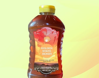 Golden State Orange Blossom Honey - Raw Grade A Honey
