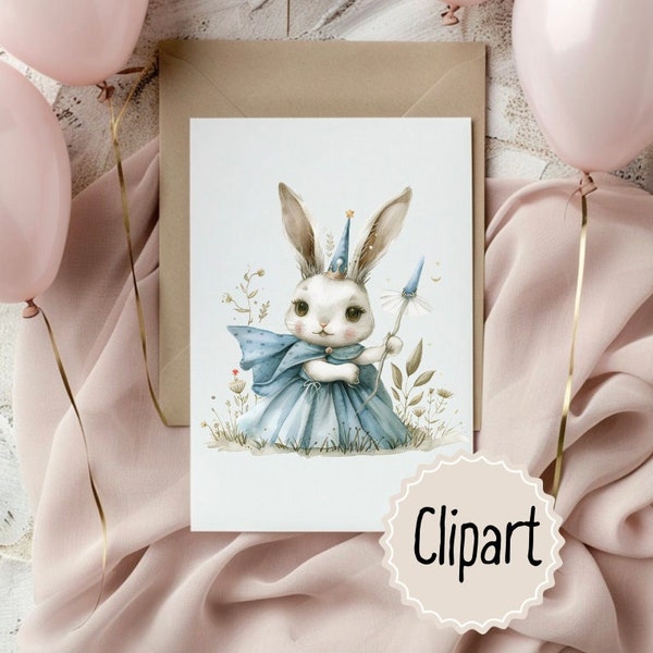 Bunnies in tutus,Whimsical Bunny, Bunnies clipart, Nursery decor, Nursery PNG, Instant download,