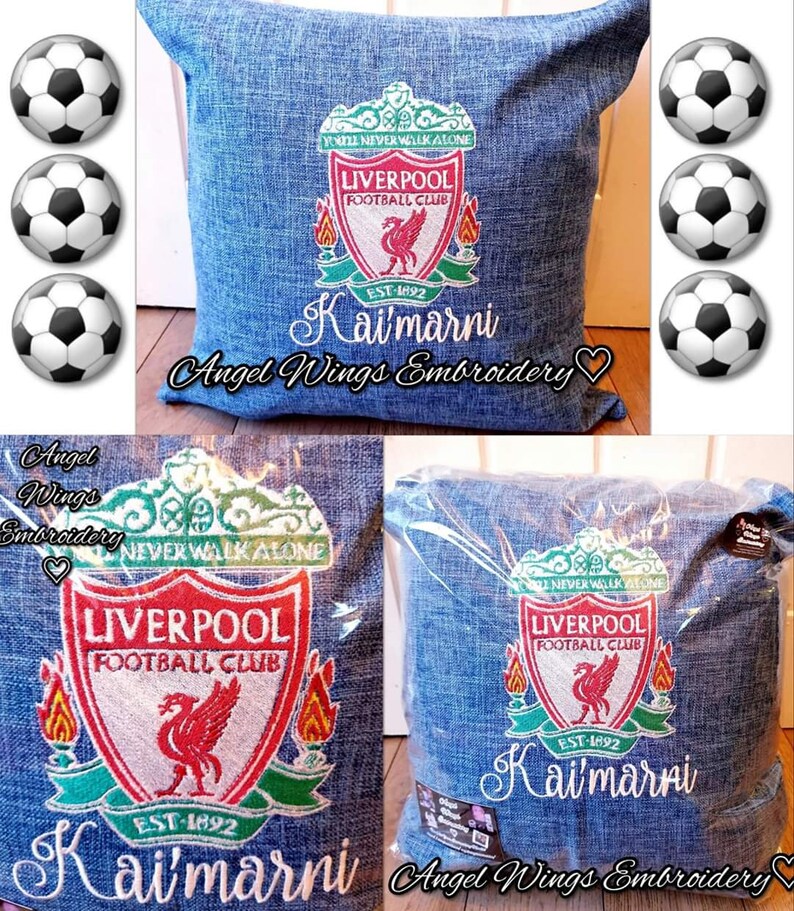 Liverpool FC embroidery design PES file for brother/babylock Etsy