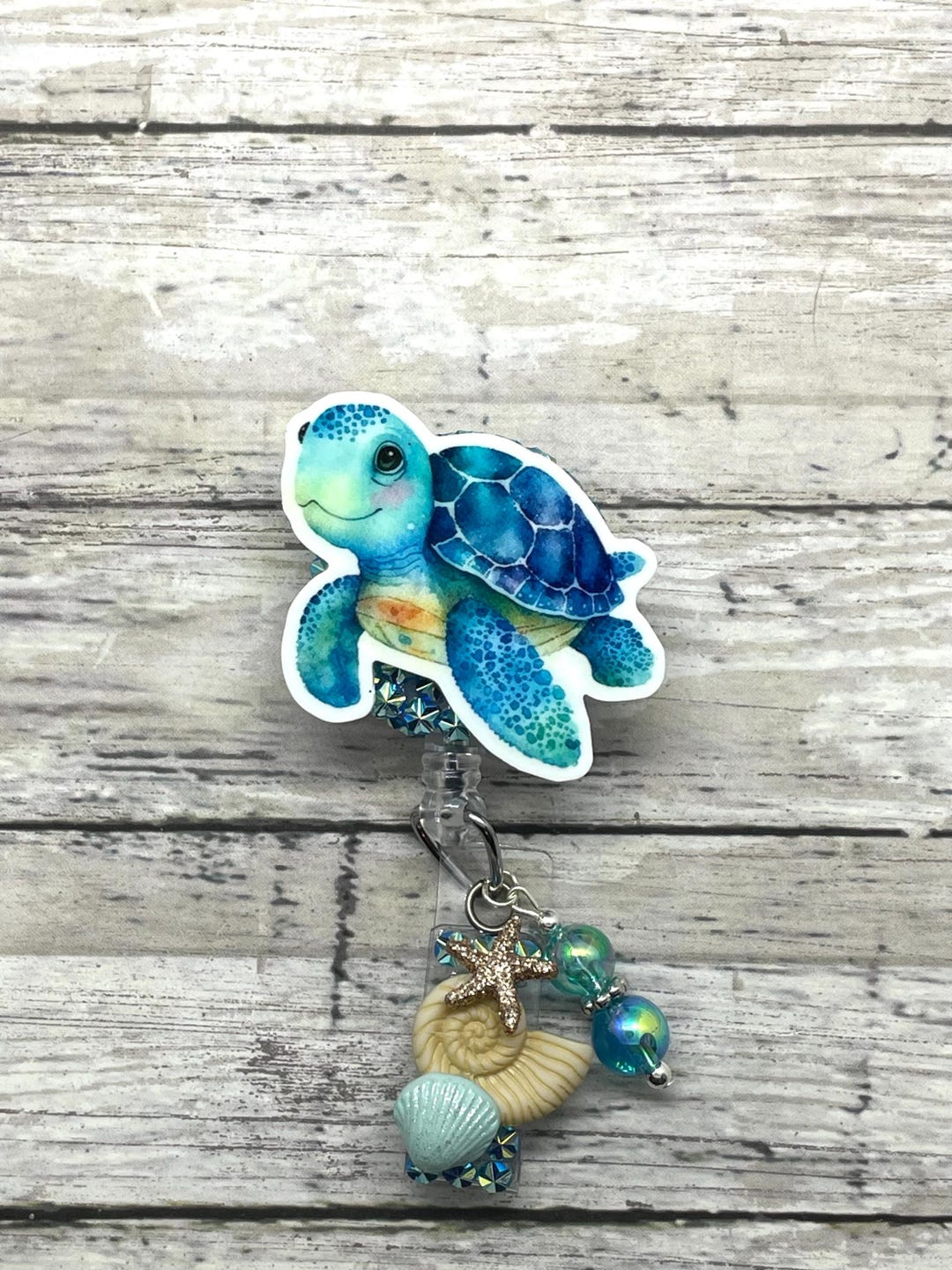 Retractable Turtles Sea Turtle Retractable Badge Reel - Etsy