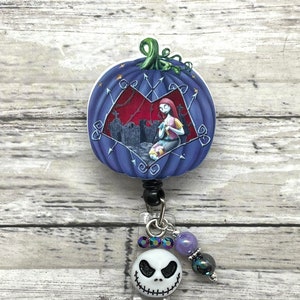 Sally Halloween name badge holder