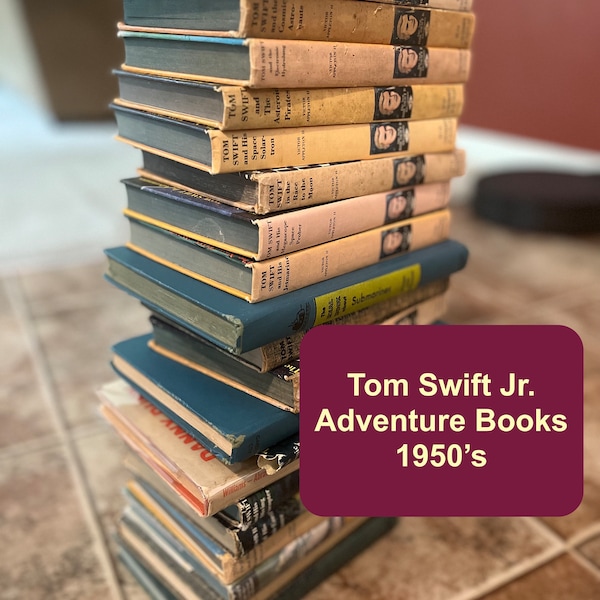 Tom Swift Jr. 1950's Editions | Vintage Books by Grosset & Dunlap, 1954 - 1971