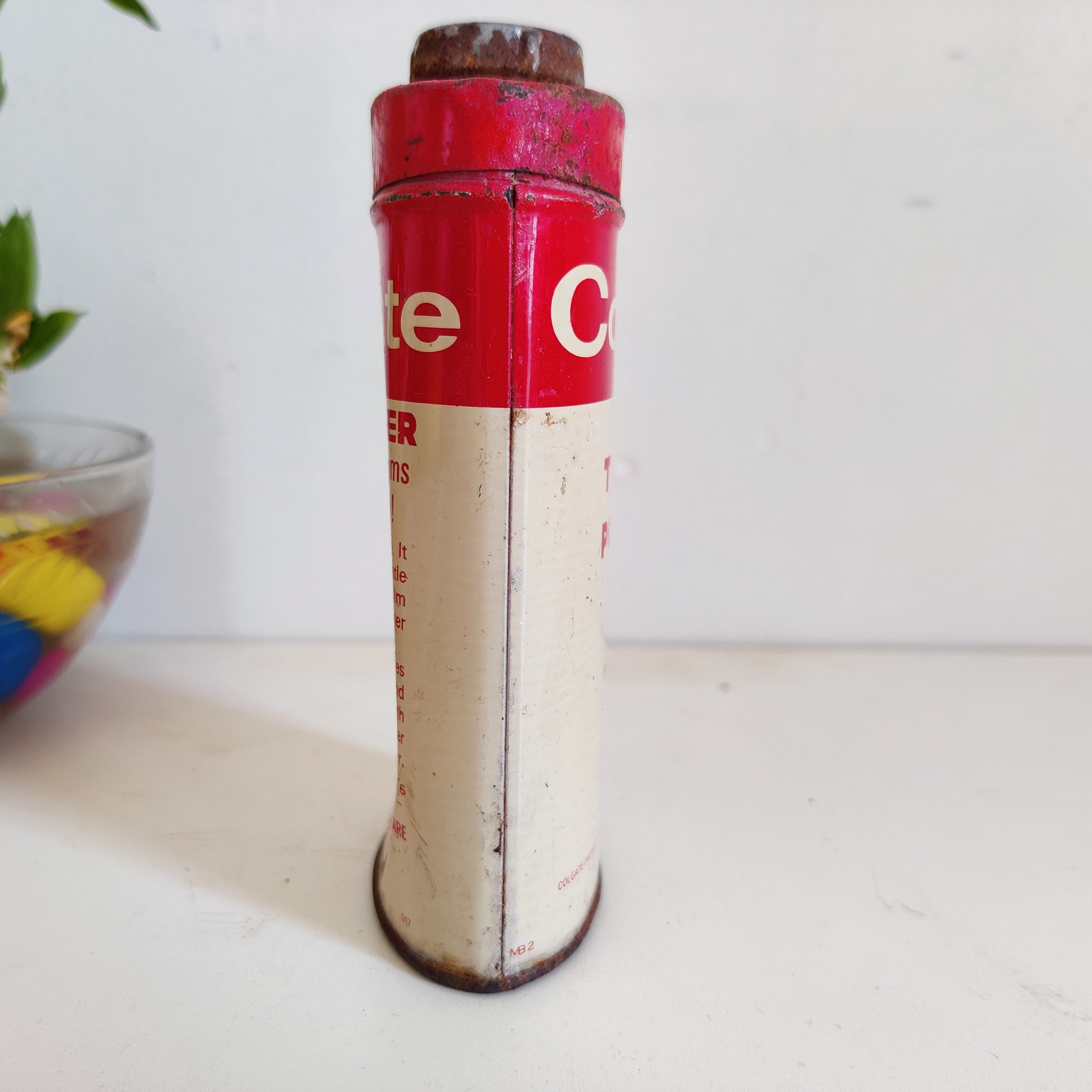 Vintage Colgate Tooth Powder Advertising Tin Box | Colgate Tin Box ...
